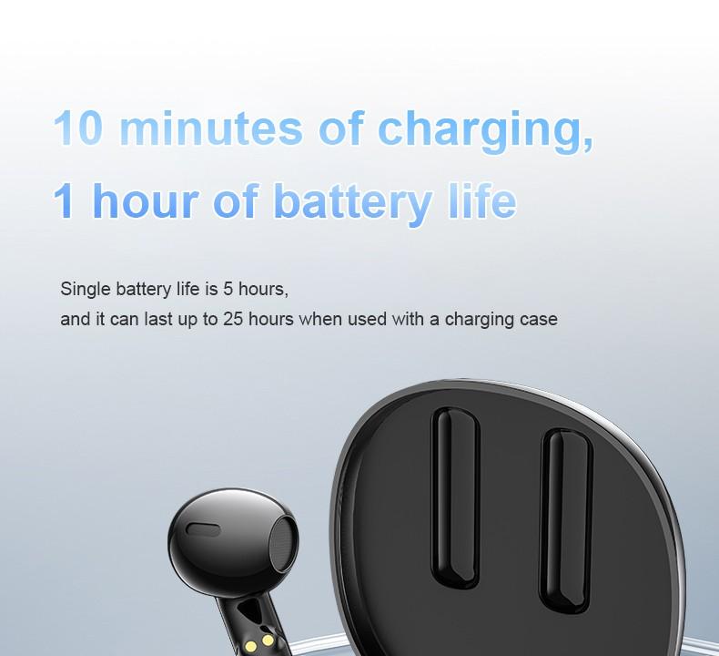 Monster Earbuds Real-Time, Voice-to-Text Recording, Baidu App Language Assistant, Noise-Cancelling Calls, Ultra-Light 0.13oz, Bluetooth 5.4 Headphones, 10-Min Quick Charge for 1-Hour Playback, Business Travel Learning, Gifts for Men & Women