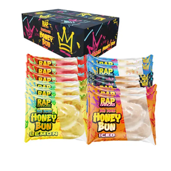Rap Snacks Big Back Honey Buns Variety Pack (12 Pack)