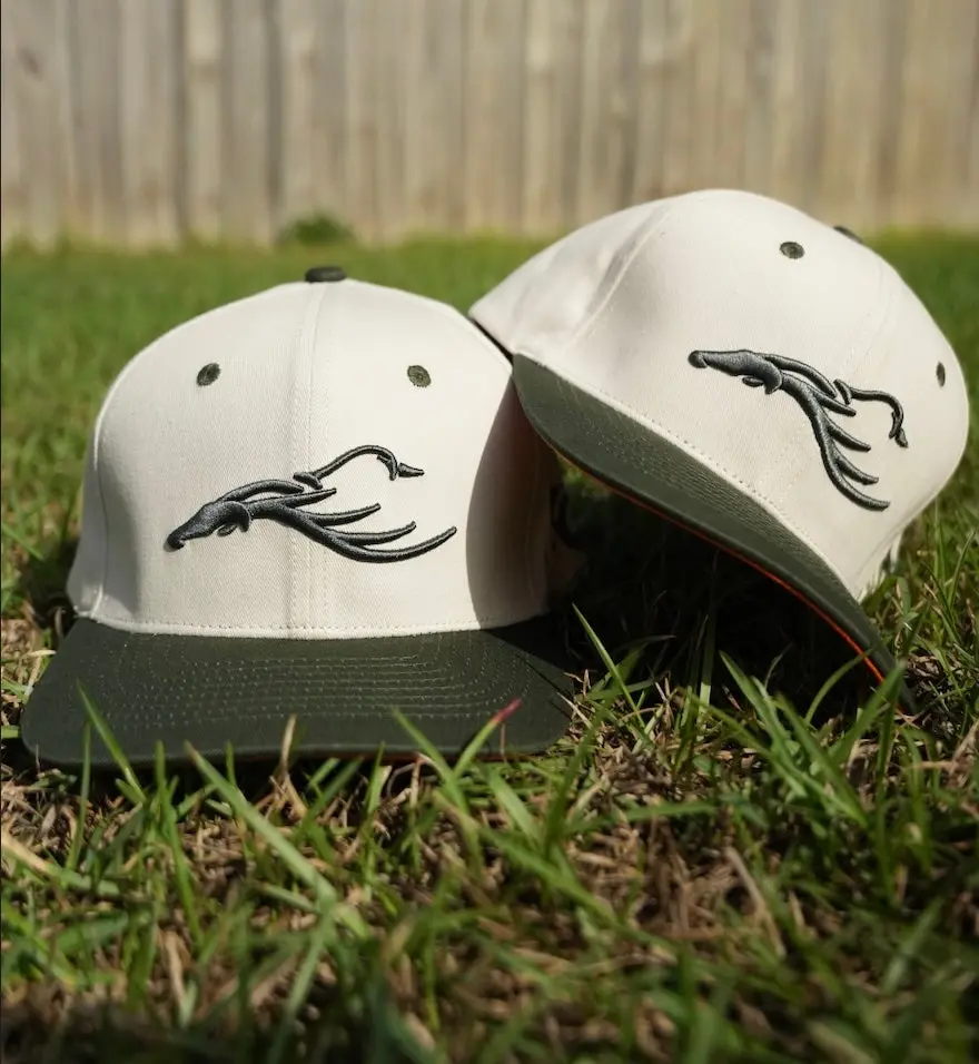Two Tone Olive 6 Panel Hat