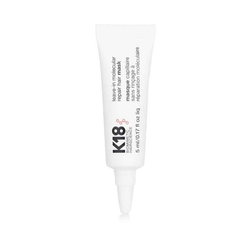 K18 Leave-In Molecular Hair Mask, Repairs Dry or Damaged Hair, Reverse Hair Damage from Bleach, Color, Chemical Services & Heat