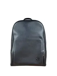 Pre-owned leather Backpacks Coach Black Crossgrain Wade Backpack