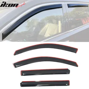 Window Visors for GMC Terrain 2010-2017 Acrylic In-Channel Rain Shade 4PCS