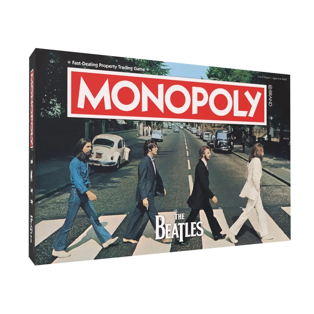 Hasbro Monopoly: The Beatles Monopoly-Style Classic Tabletop Game, Party & Family Board Game, Classic Board Games