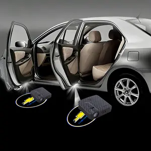 2-piece set, suitable for Chevrolet models, LED car door welcome projection lights, car decorative lights, car spotlights, car searchlights, car accessories