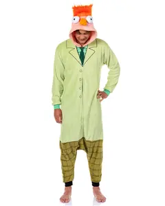 Disney The Muppets Adult Beaker Character Costume Kigurumi One Piece Pajama Union Suit