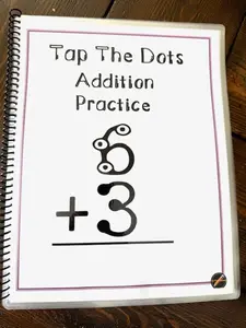 Tap the Dots Addition Practice Workbook
