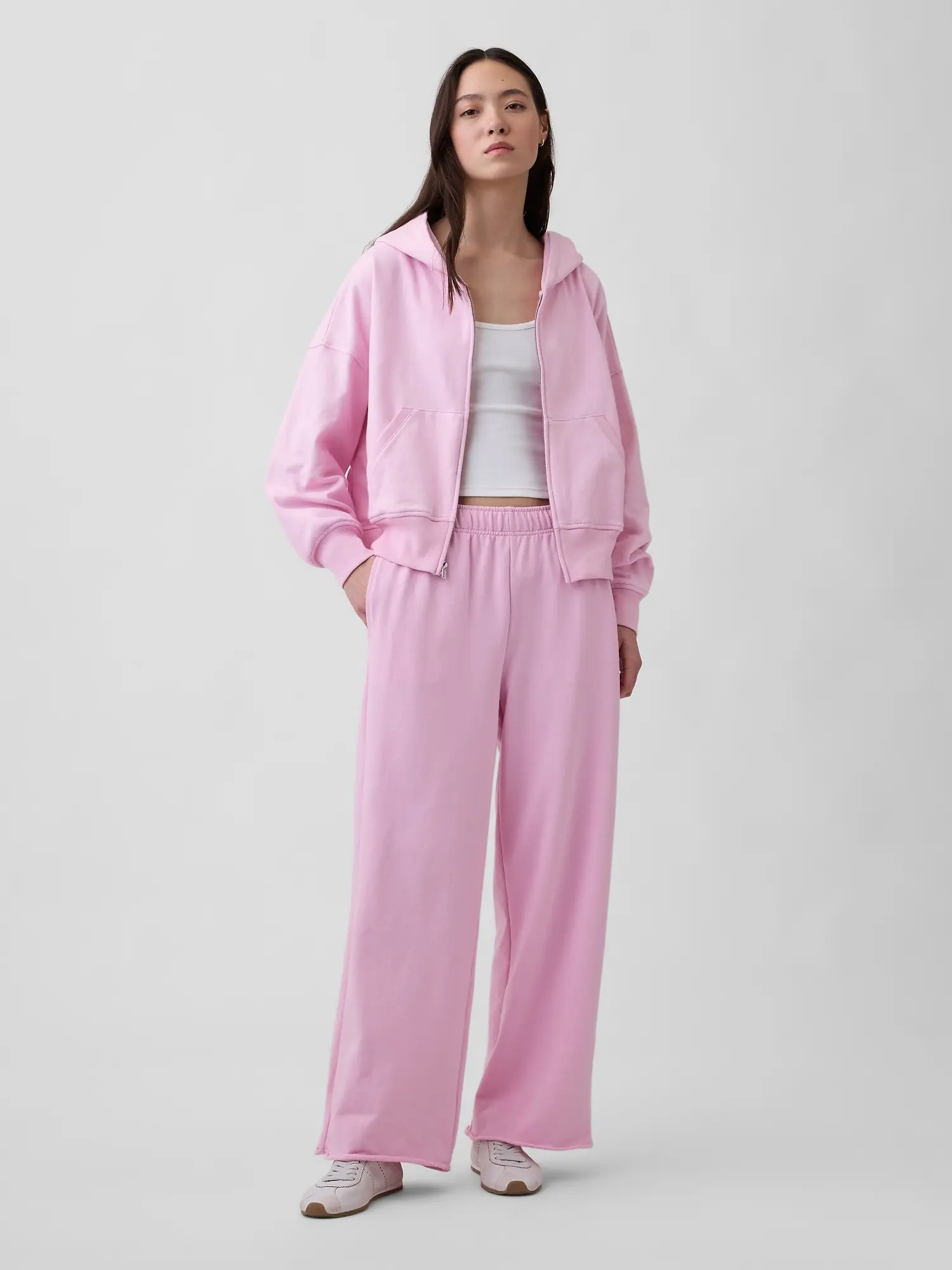 Gap Women's VintageSoft Terry Zip Hoodie - TikTok Shop