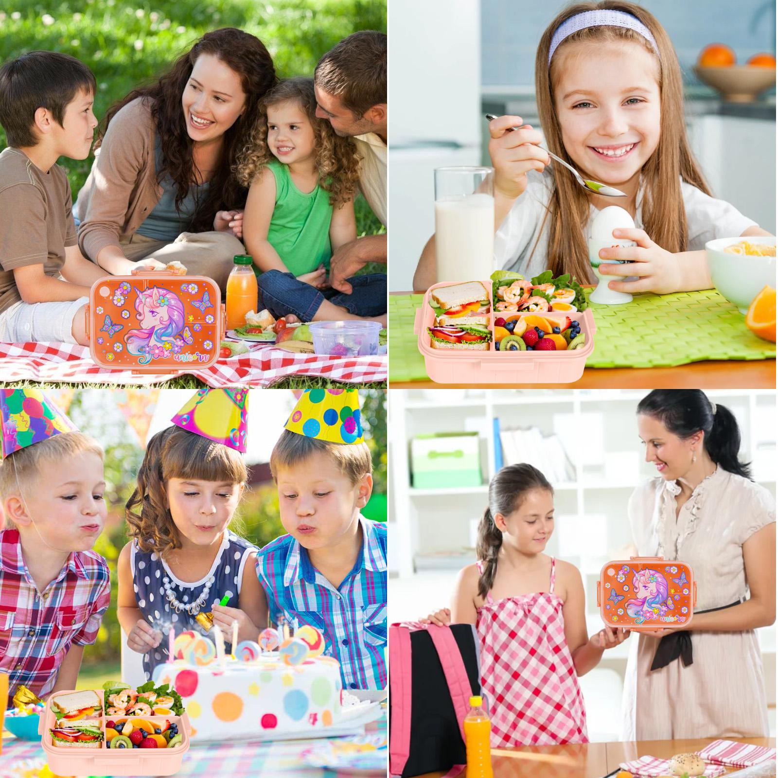 Family essential children's lunch box with cutlery and bag, suitable for school, summer gift creativity, school supplies,, 1200ml - cutlery Tableware Family essential children's lunch box with cutlery and bag, suitable for school, summer gift creativity, school supplies,, 1200ml - cutlery Tableware