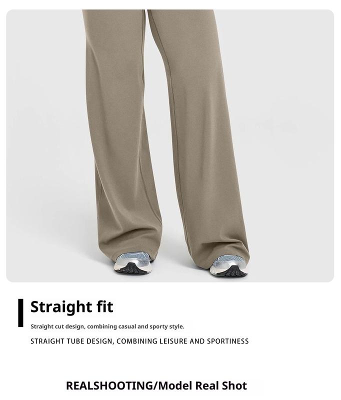 High-Waisted Wide Leg Workout Pants | Flattering Stretch Athleisure Pants for Women