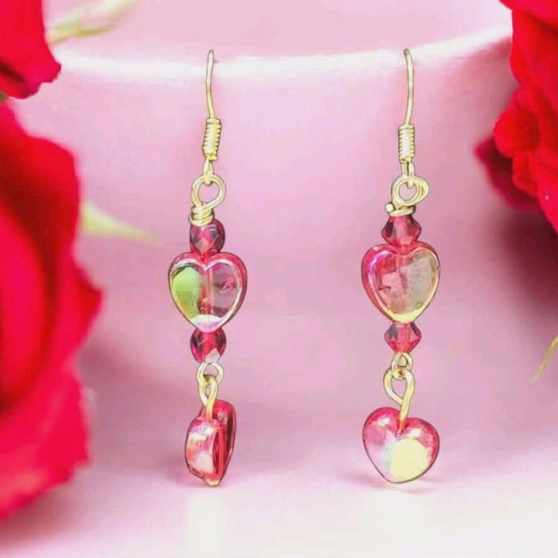 Beautiful Handmade Jewelry - Hearts and Beads