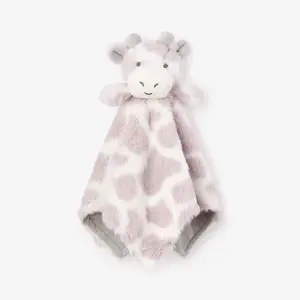 Plush Giraffe Baby Security Blanket
