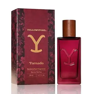 Tru Western Yellowstone Tornado Women’s Eau de Parfum, Wind Bloom Jasmine, Blue Cyclamen, Amberwood, Burnt Sugar Crystals & Vanilla Cedar, 1.7 fl oz (50 ml)