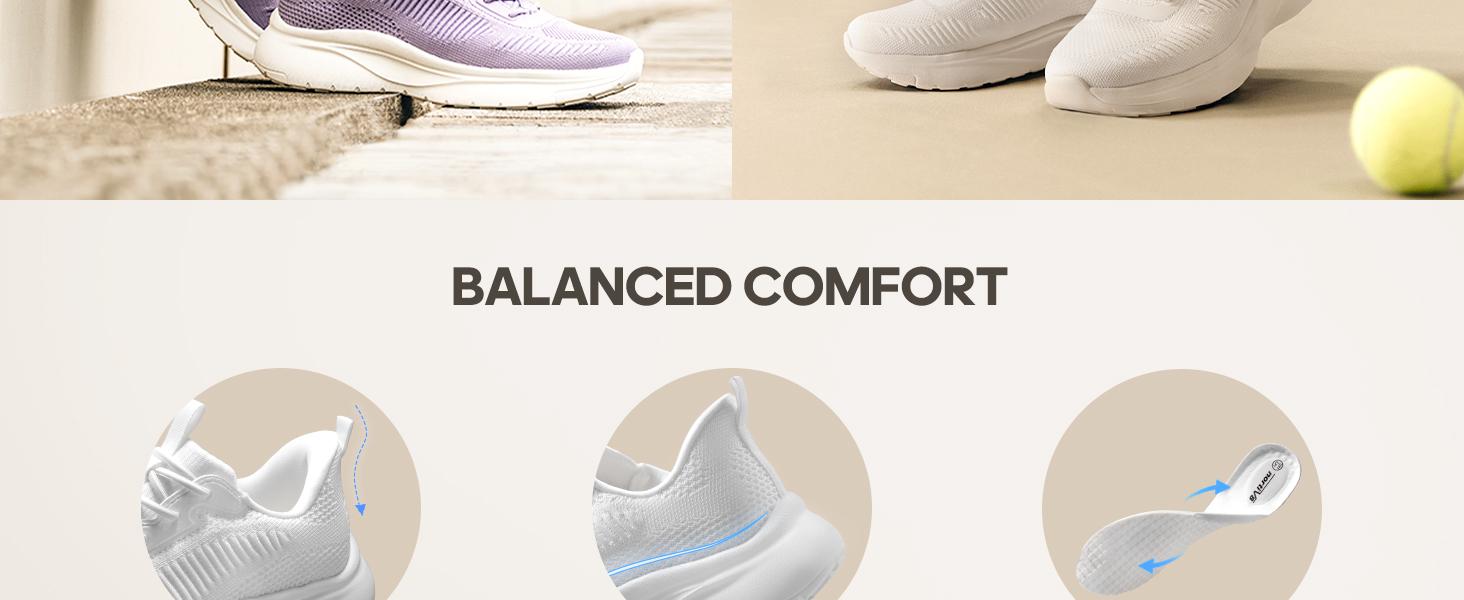 NORTIV 8 Women's Slip on Walking Shoes Lightweight Gym Sneakers ActiveFlow Workout Breathable Hands-Free Cross Trainer Comfortable Fashion Sneakers NORTIV 8 Women's Slip on Walking Shoes Lightweight Gym Sneakers ActiveFlow Workout Breathable Hands-Free Cross Trainer Comfortable Fashion Sneakers