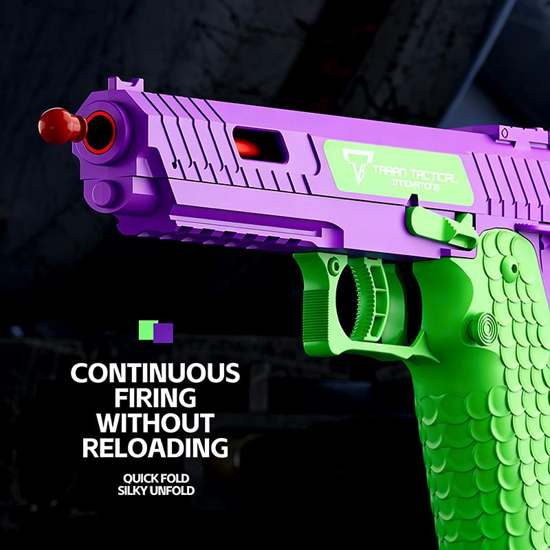 Jumpstart Sale SIG17 Assembled Building Blocks Soft Bullet Gun Automatic gun Perfect for Outdoor Games Team Challenges Festival Gifts