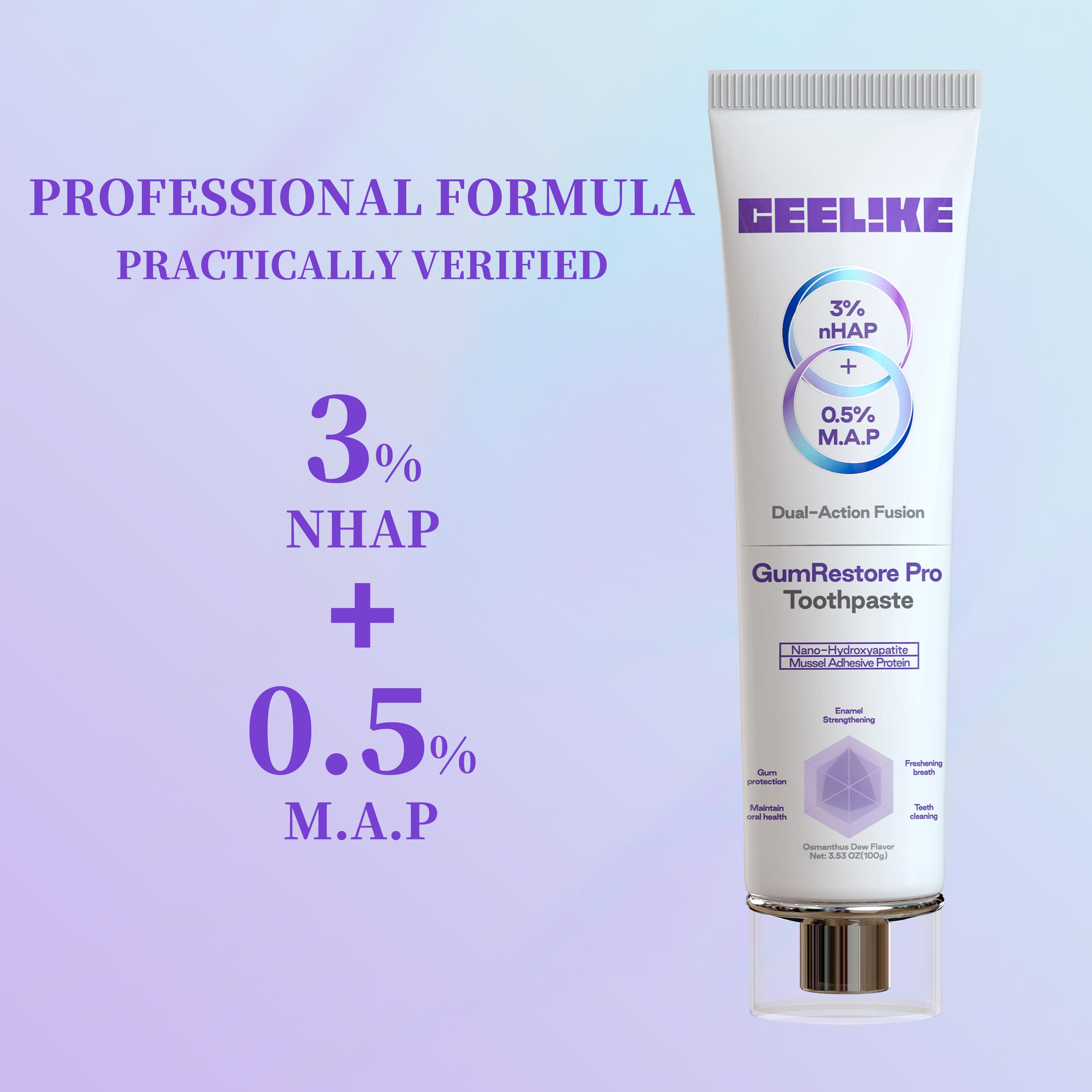 CEELIKE 3-Sided Toothbrush + 2 Toothpaste Set – 360° All-Around Cleaning, Gentle Care, Ideal for Daily Oral Care, Travel-Friendly Design, Available in Multiple Combinations.