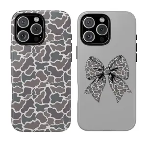 Couple Style Marsh Old School Camo Couple Phone Case, Old School Matching Phone Cases Compatible With iPhone 17 16 15 14 13 12 11 X Pro Max Mini Plus