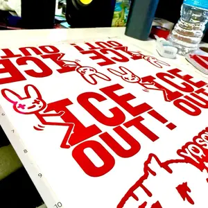 Ice Out - Vinyl Sticker (Waterproof / Fade Resistant)