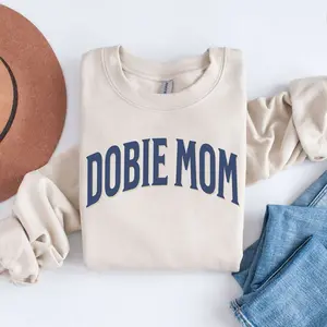 Doberman Mom Sweatshirt Doberman Sweater, Doberman Gifts, Dobie Mama Crewneck