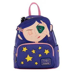 Loungefly Laika Coraline Stars Cosplay Mini Backpack