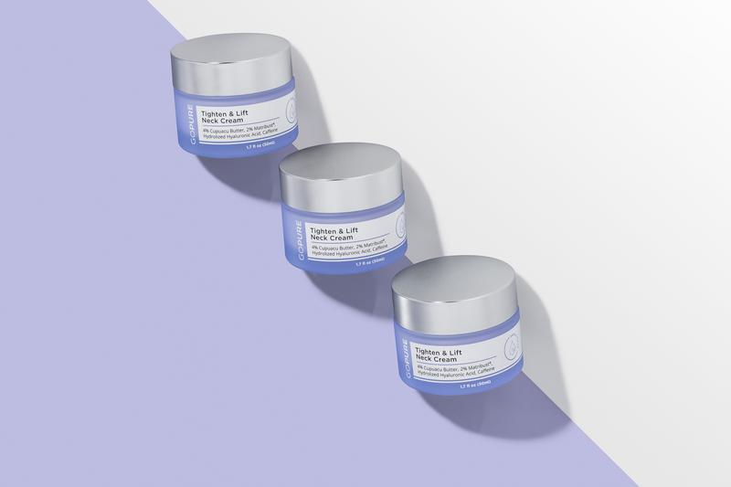 GOPURE Neck Cream Tighten & Lift Firming Cream for Crepey Skin