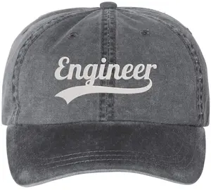 Engineer Embroidered Baseball Cap | Adjustable Premium Stitching Great Gift for Engineering & Students Dad Hat