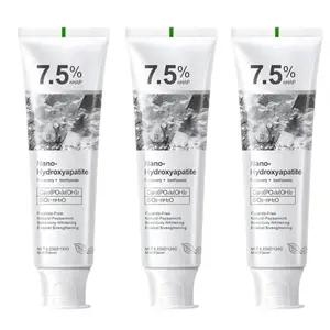 3PCS 7.5% Hydroxyapatite Toothpaste for Advanced Enamel Protection,Appropriate for Sensitive Teeth,Gentle and Effective Formula,Fresh Mint
