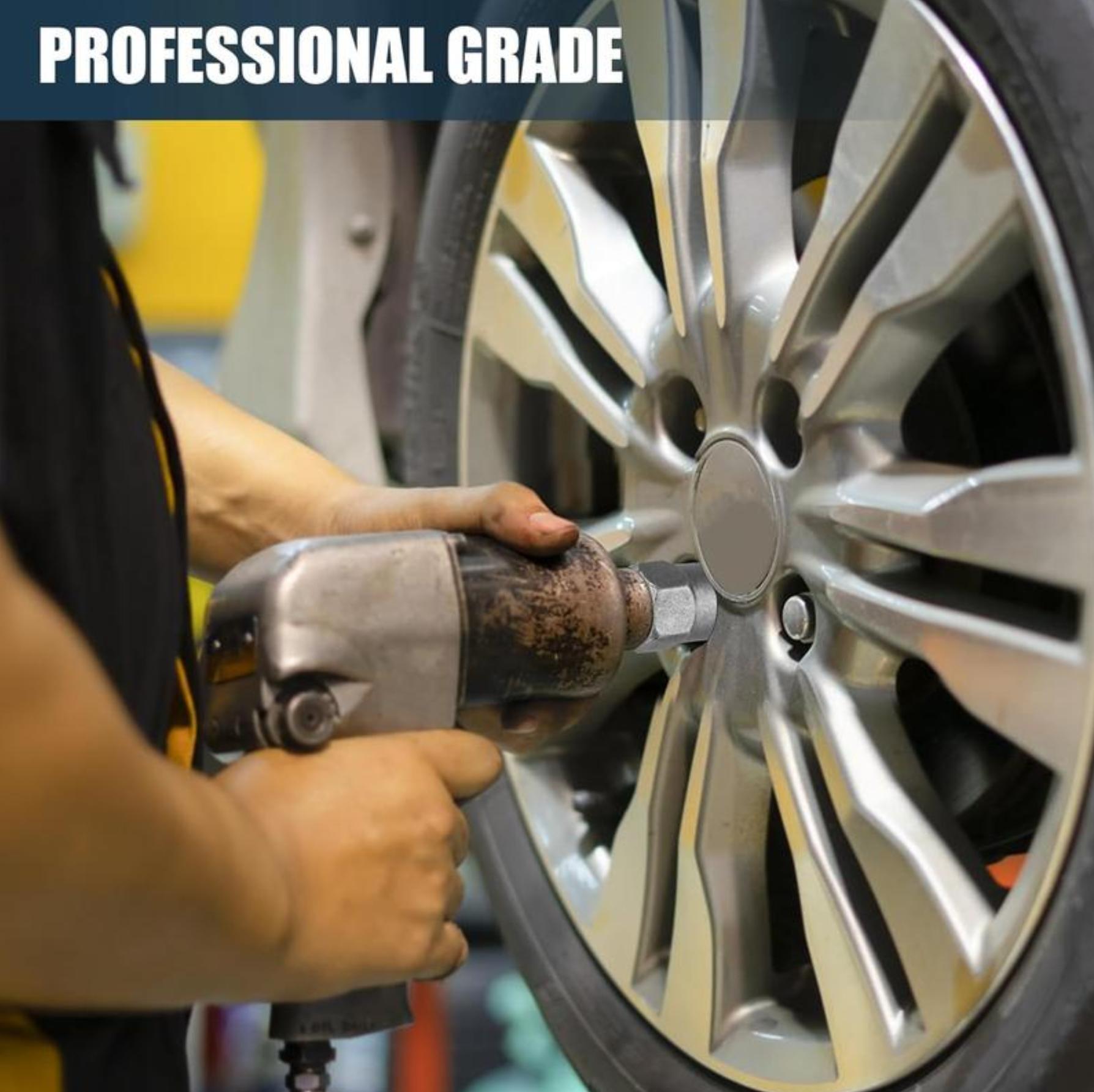 【TikTokShopBlackFriday 】 Bolt Extractor Tool Set, 13+1 Counts Impact & Nut Remover Stripped Lug Remover, Drive Rounded Bolt Remover for Removing Damaged, Frozen Universal Impact impact bolt