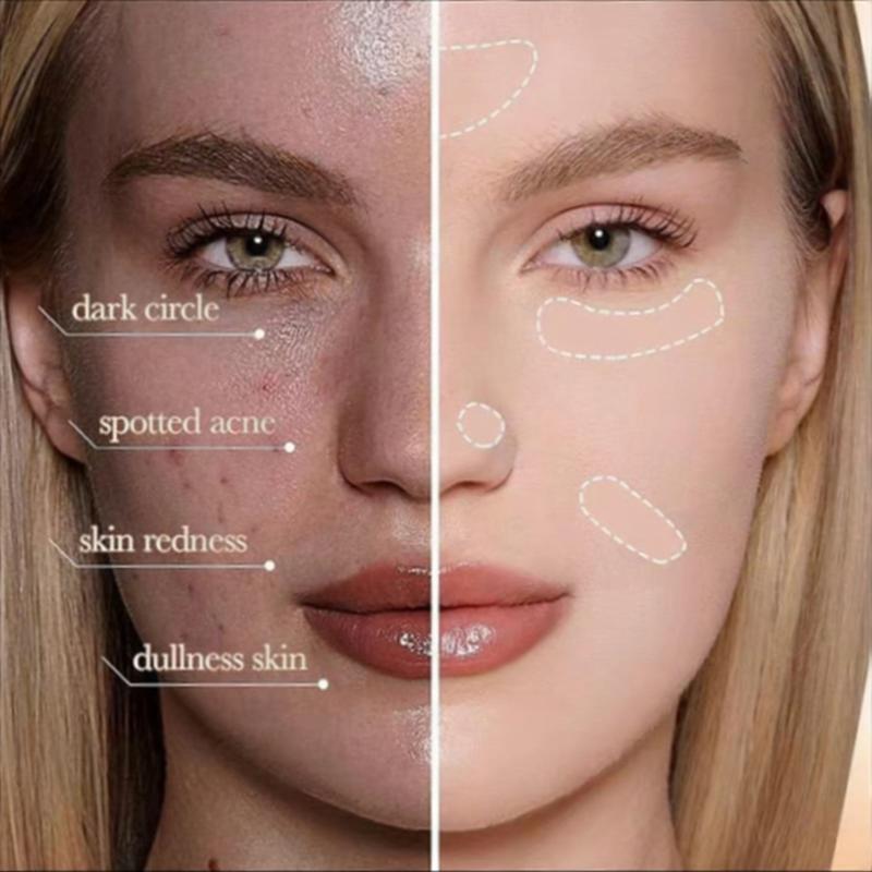 High-coverage waterproof snail BB cream - matte finish, long-lasting moisturizing and oil control, creates a natural makeup look, refreshing and non-greasy, perfect for makeup beginners