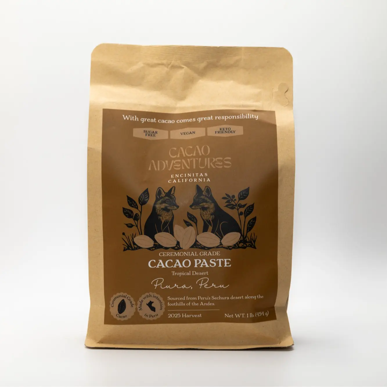 Tropical Desert Ceremonial Grade Cacao