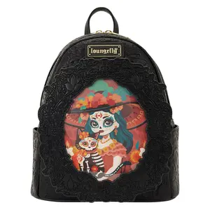 Loungefly Día de los Muertos La Catrina Photo Insert Mini Backpack