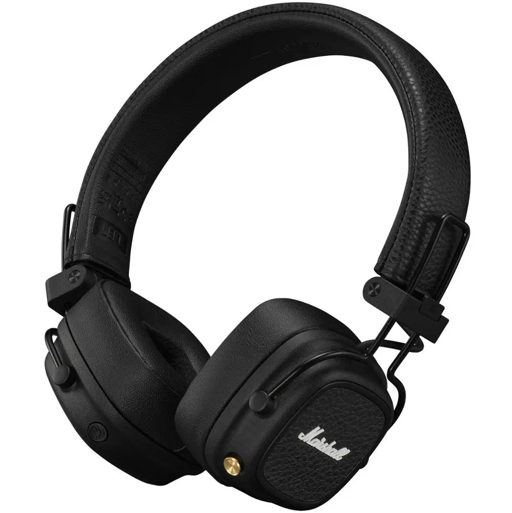 Refurbished - Marshall Major V On-Ear Wireless Bluetooth Headphones - Black