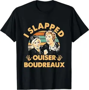 teel Magnolias I Slapped Ouiser Boudreaux Vintage Retro T-Shirt Unisex Steel Magnolias Quotes Inspired Tee 80s movie shirt Gift for mothers Mothers day 2025 Shirt  Mom Gift Black Top Graphic tees Comfort Cotton Womenswear Style