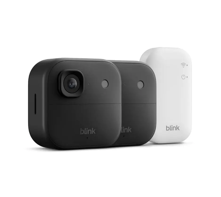 Blink 2PK Outdoor 2K+ Wireless Smart Security Cameras