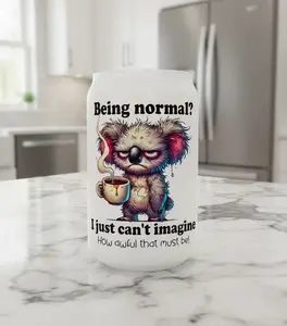 Being Normal? Koala - UVDTF Decal for cups/hard surfaces sticker