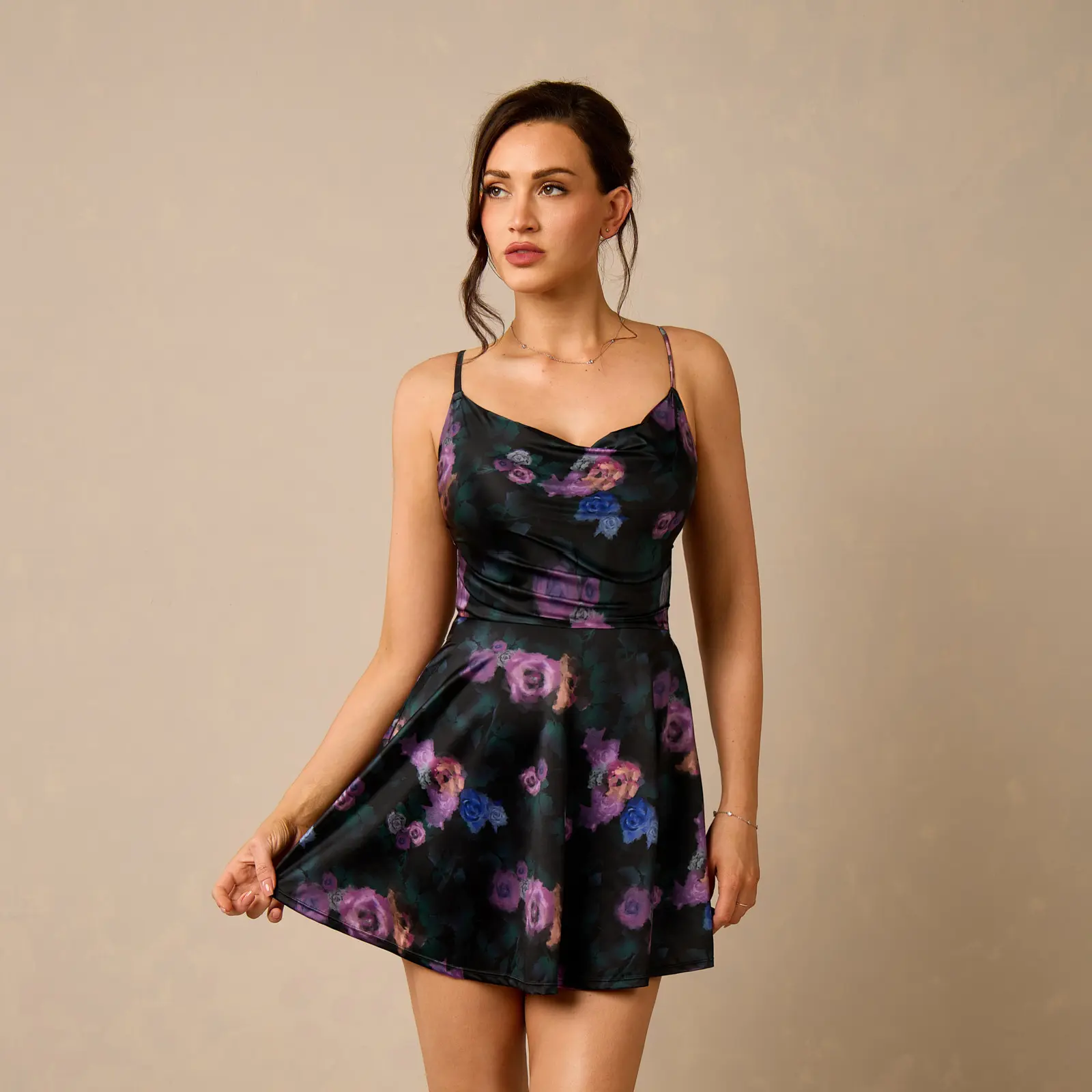 Shapewear Strappy Cowl Neck Tummy Control Flare Dress Built-in Shapewear Slimming Bodycon Dress for Women, Elegant Cocktail Party Dress Formal - TikTok Shop Shapewear Strappy Cowl Neck Tummy Control Flare Dress Built-in Shapewear Slimming Bodycon Dress for Women, Elegant Cocktail Party Dress Formal - TikTok Shop