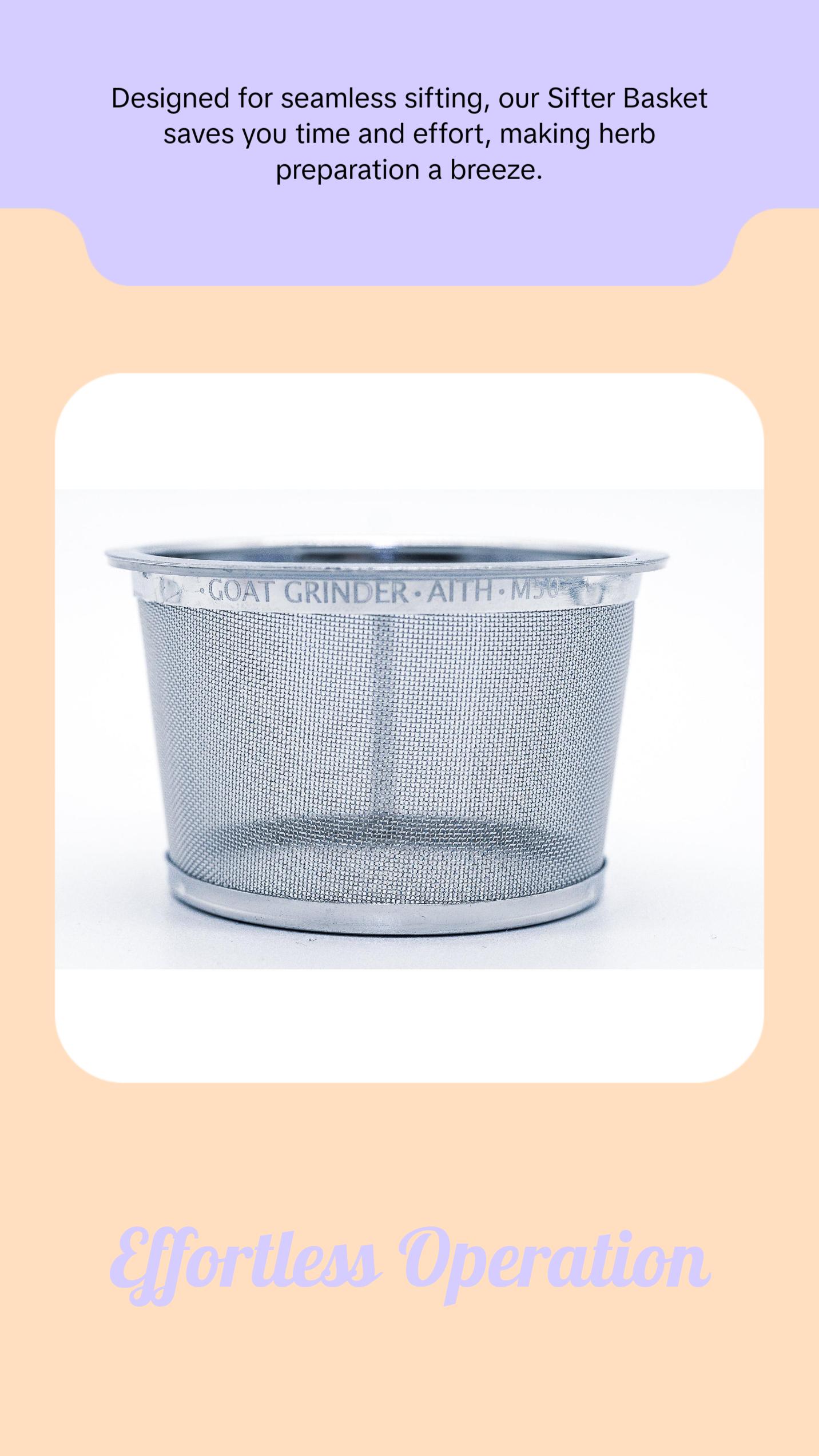 Grinder Sifter Basket