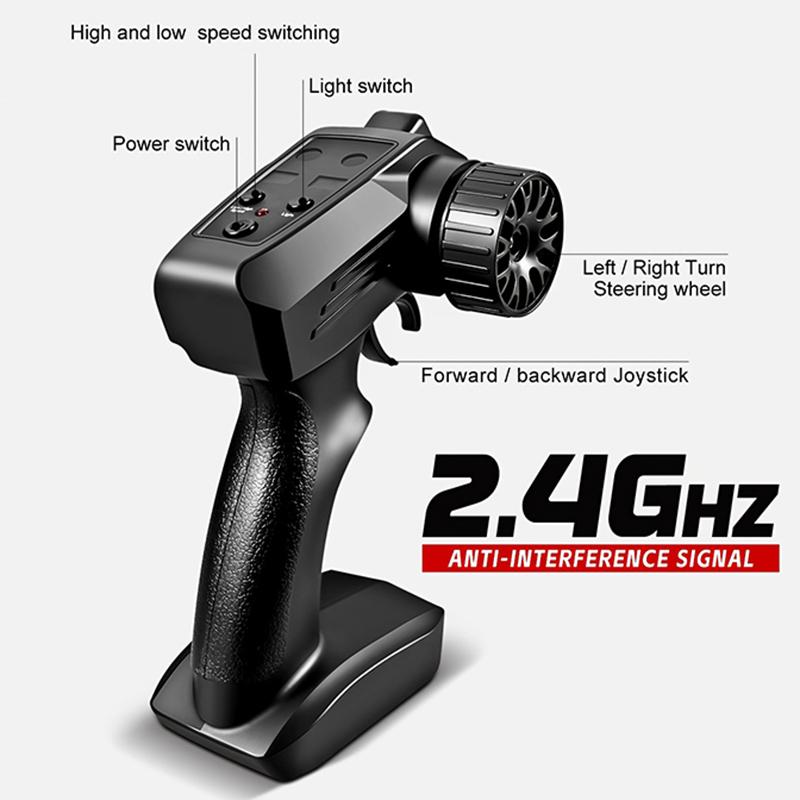 1:24 Remote Control Drift Car, 1 Box 2.4G 4WD Remote Control Car with Light & Tires, Perfect Birthday Gift for Kids, Drift Rc Car