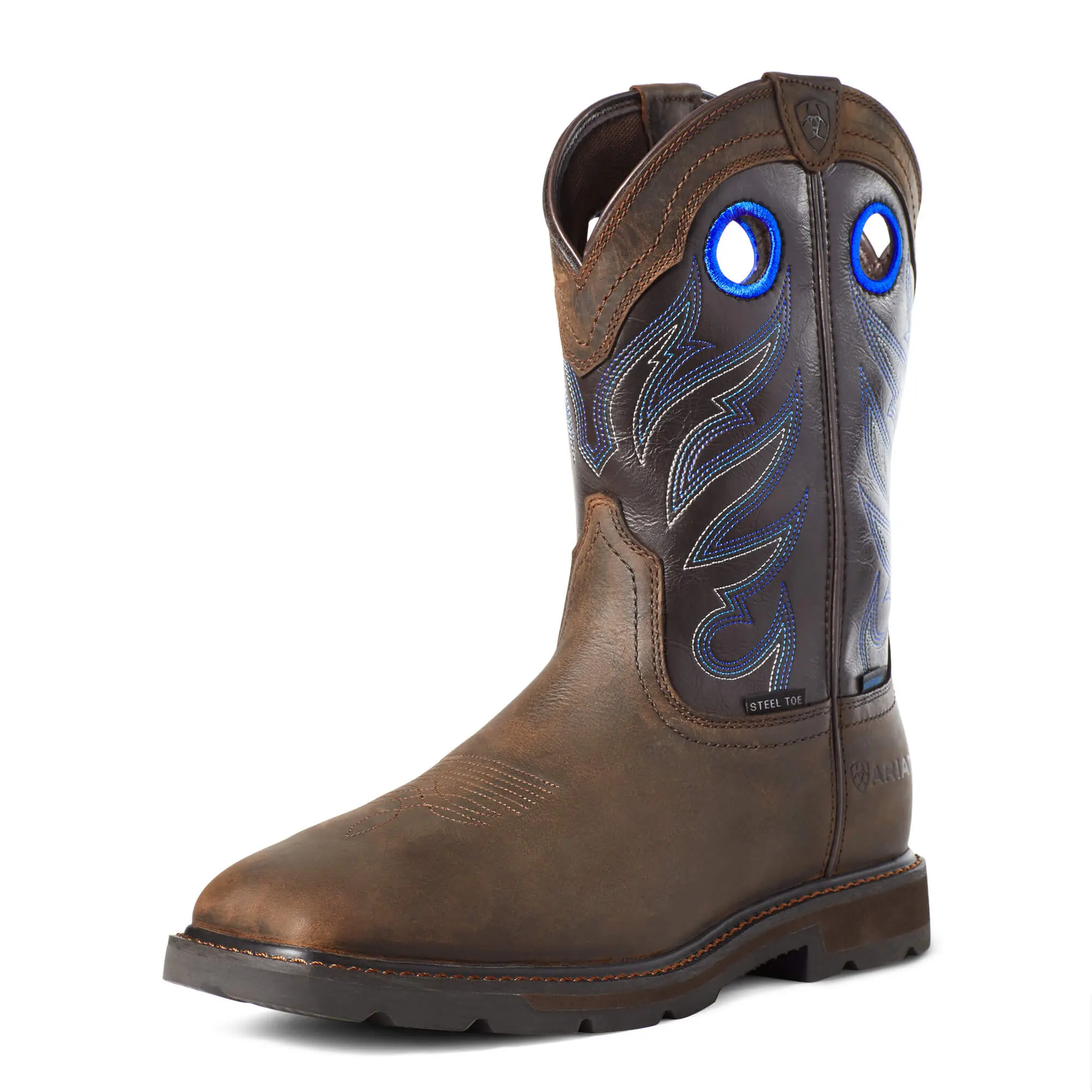 Men's Groundwork Waterproof Steel Toe Work Boots