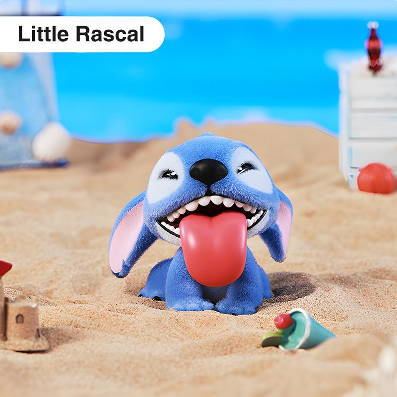 Disney Lilo & Stitch Galactic Adventure Series – Stitch Fuzzy Blind Box Figurine, Soft Plush Collectible, Cute & Fun Décor for Disney Fans & Collectors