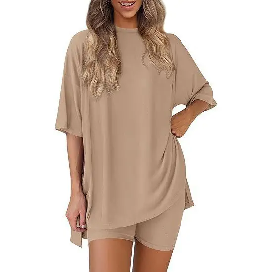 Round-neck Khaki