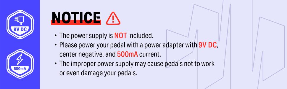 Donner Circle Looper Guitar Pedal with Drum Machine Time Display