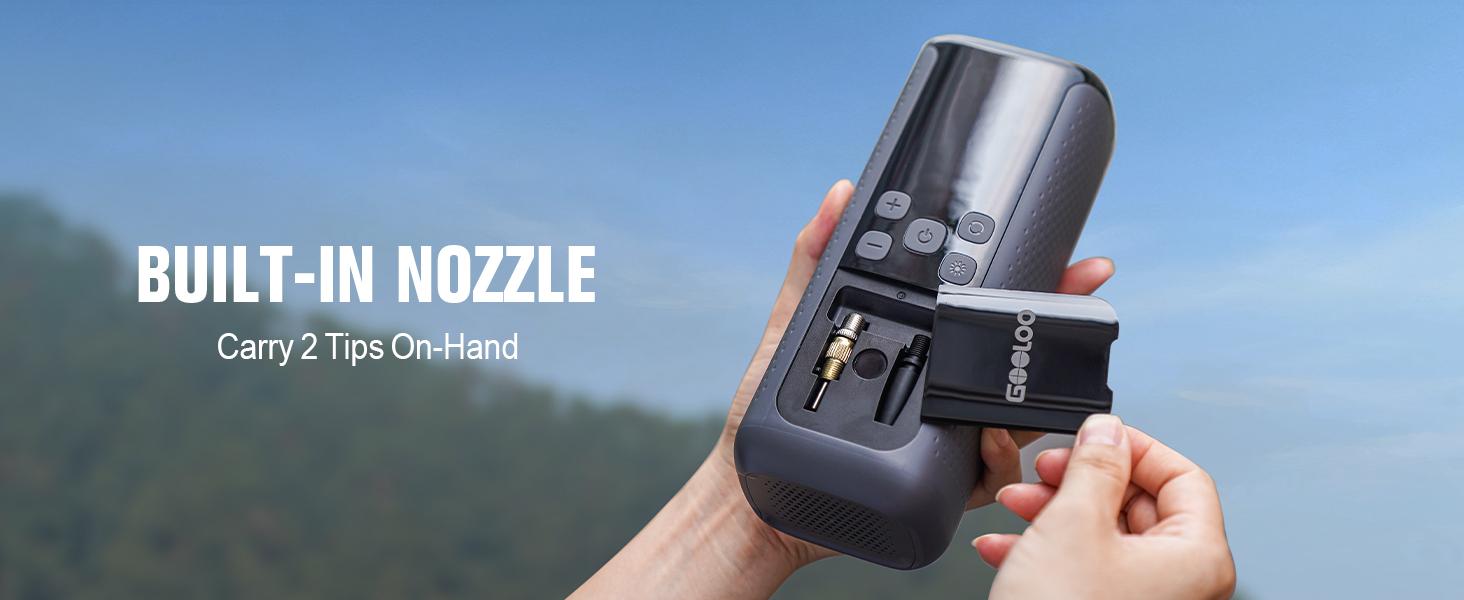 GOOLOO GT160 DUAL Tire Inflator Portable Air Compressor, 4X Faster Dual Cylinder & Upgraded Color LED Screen Portable Air Pump for Car Tires, Auto Shut-off Electric Bike Tire Pump with Pressure Gauge GOOLOO GT160 DUAL Tire Inflator Portable Air Compressor, 4X Faster Dual Cylinder & Upgraded Color LED Screen Portable Air Pump for Car Tires, Auto Shut-off Electric Bike Tire Pump with Pressure Gauge