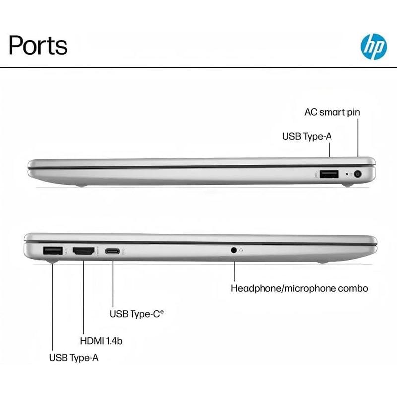 HP Flagship 15.6" FHD Touchscreen Business Laptop, Intel 10-Core i7-1355U(Up to 5.0 GHz), up to 64 GB RAM, 4 TB SSD, Intel Iris Xe GPU, Wi-Fi 6, HD Camera, HDMI, Copilot AI, Windows 11 Pro, w/Accessories