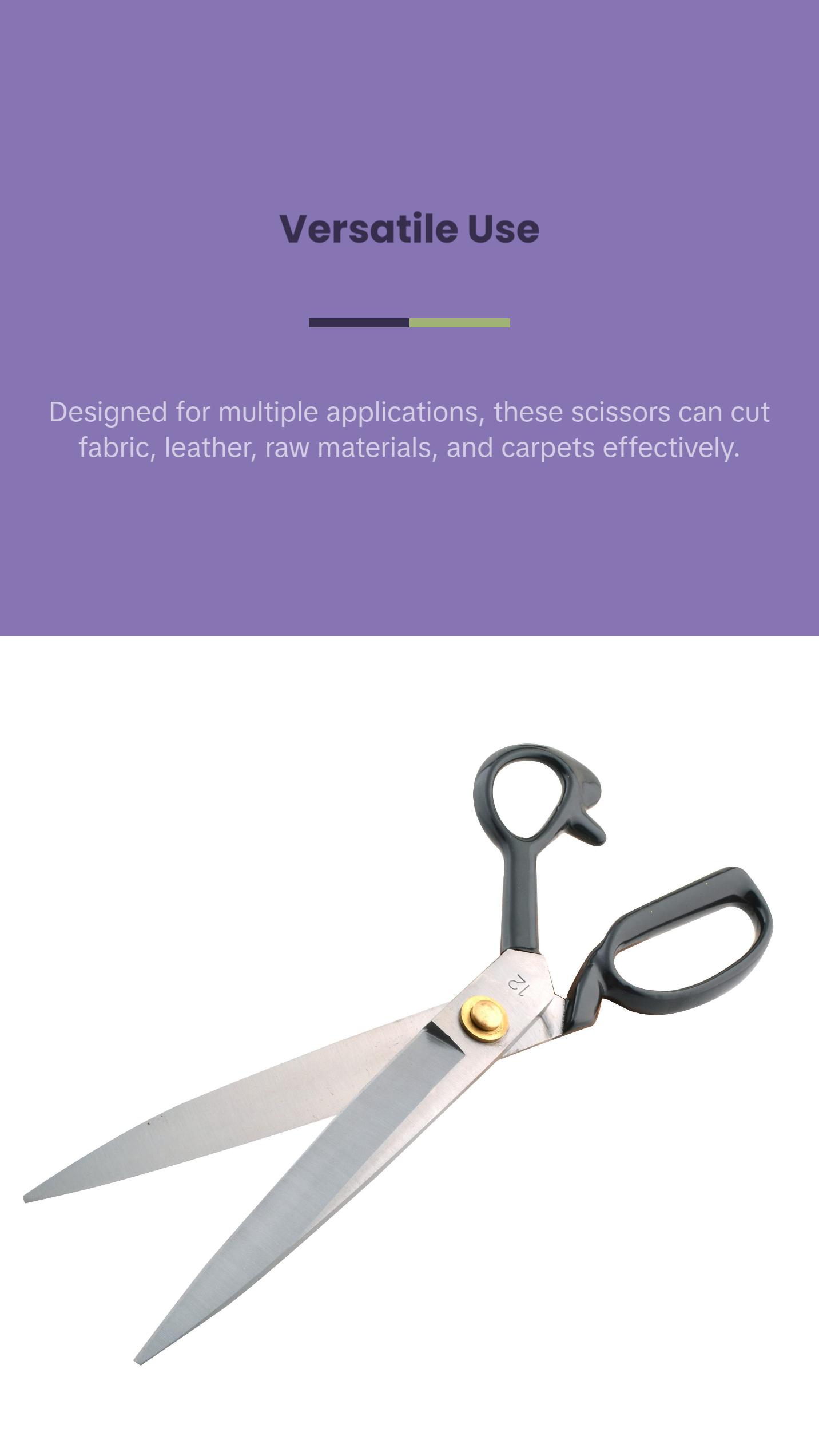 eZthings Heavy Duty 10 Inch Tailoring Scissors for Cutting Arts & Craft Fabrics Upholstery Leather Raw Materials Ultra Sharp Blades Durable Design Sewing eZthings Heavy Duty 10 Inch Tailoring Scissors for Cutting Arts & Craft Fabrics Upholstery Leather Raw Materials Ultra Sharp Blades Durable Design Sewing