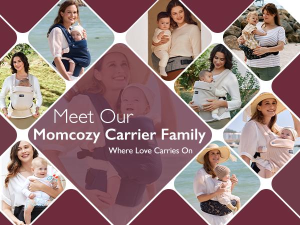 Momcozy Baby Carrier Newborn to Toddler, Ergonomic Cozy and Lightweight Infant Hip Seat Carrier for 7-44lbs Effortless for Hands-Free Parenting, Enhanced Lumbar Support Back Carry for Newborns Older babies Momcozy Baby Carrier Newborn to Toddler, Ergonomic Cozy and Lightweight Infant Hip Seat Carrier for 7-44lbs Effortless for Hands-Free Parenting, Enhanced Lumbar Support Back Carry for Newborns Older babies