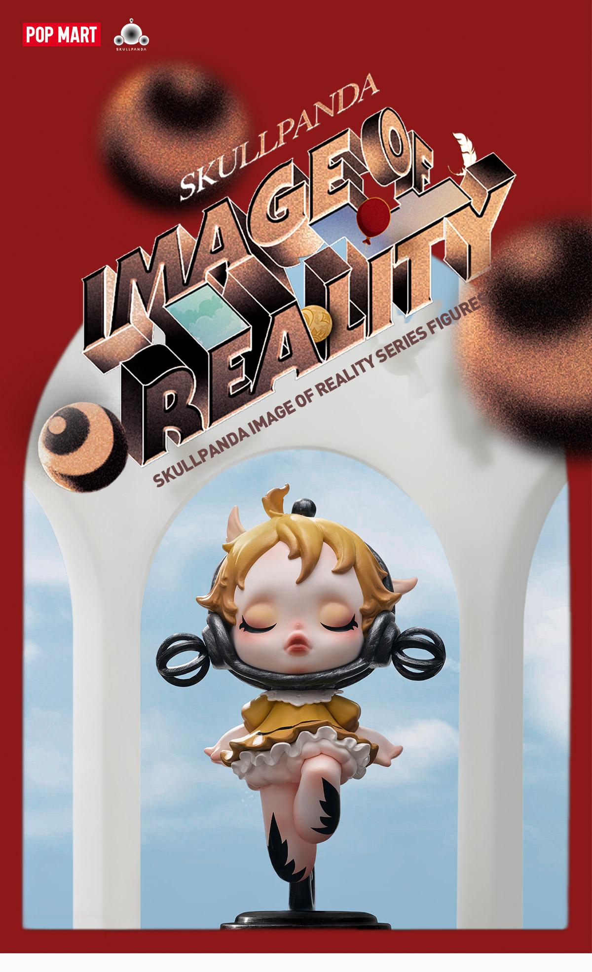 POP MART SKULLPANDA Image Of Reality Series Figures, Blind Box