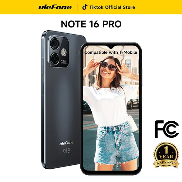 Note 16 Pro NFC Unlocked Cell Phones,  12GB+128GB/16GB+512GB, 8 Core, 6.52 ''FHD Display + Screen Unlocked, Android 13, 50MP + 8MP, 4400 mAh Battery , Dual 4G LTE, Splash Proof,Fingerprint &Face Unlock