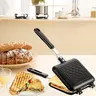 JASISS Square Geometric Grid Pattern Sandwich Baking Pan - Grill Bakeware, Induction Compatible, Gas Stove Safe, Ideal for Home Kitchen Cooking