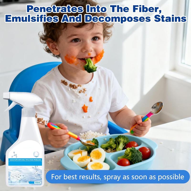 Stain Treater Spray, Dry -On-The-Go Spray, Cozy Home Stain er And Spot Remover​, No Water, No Waiting, Removal Grease, Ink & Wine For Clothes, Shoes, And Fabrics(10.5(Fl Oz))