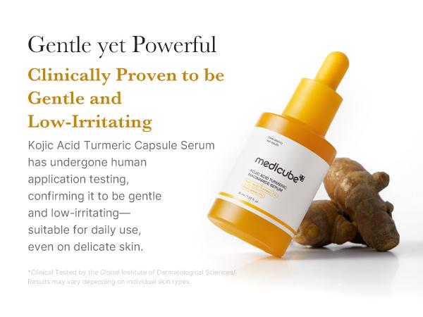 [medicube] Kojic Acid Turmeric Serum for Face & Body | For Uneven Skin Tone & Texture | Niacinamide, Glycolic Acid for Clear Glass Skin | Korean Skin Care | 250ml